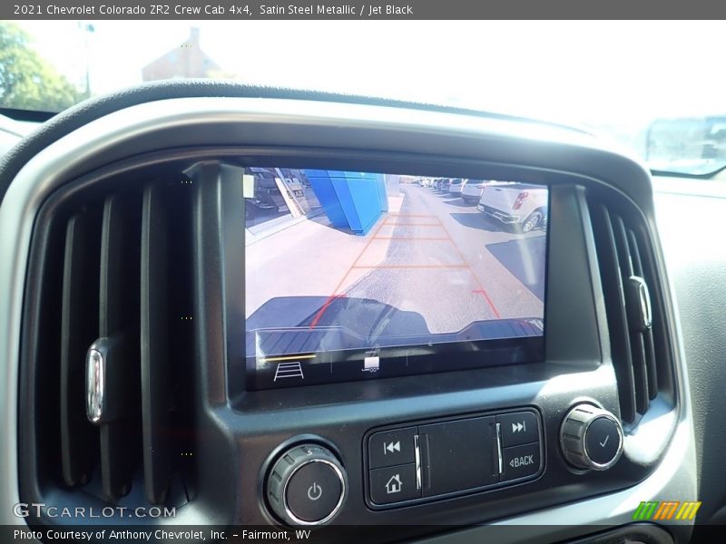 Satin Steel Metallic / Jet Black 2021 Chevrolet Colorado ZR2 Crew Cab 4x4