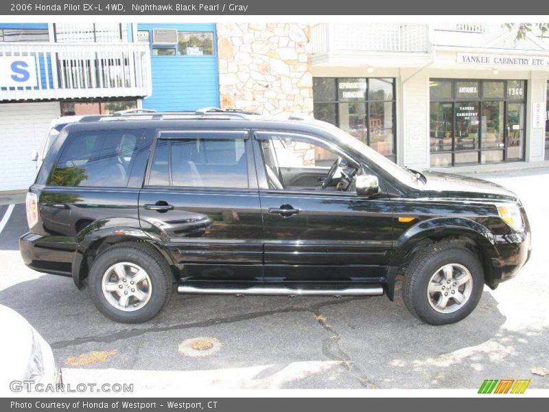 Nighthawk Black Pearl / Gray 2006 Honda Pilot EX-L 4WD