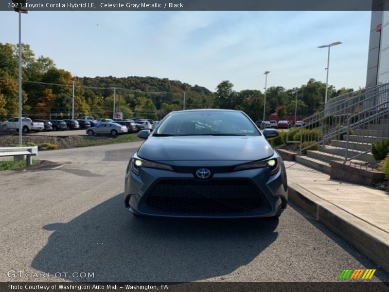 Celestite Gray Metallic / Black 2021 Toyota Corolla Hybrid LE