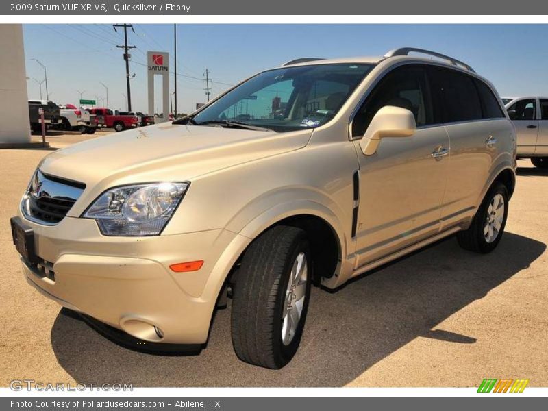 Quicksilver / Ebony 2009 Saturn VUE XR V6