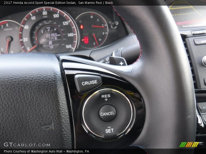 San Marino Red / Black 2017 Honda Accord Sport Special Edition Sedan