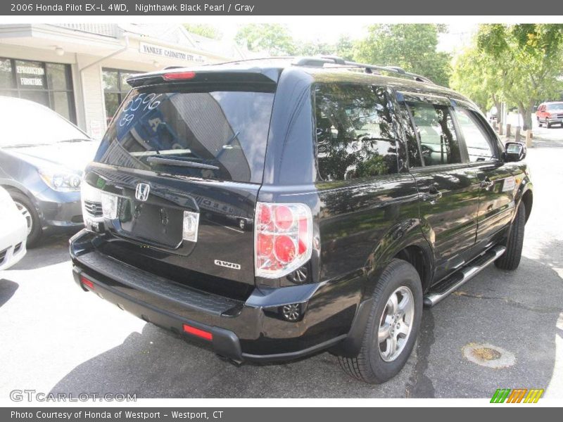 Nighthawk Black Pearl / Gray 2006 Honda Pilot EX-L 4WD