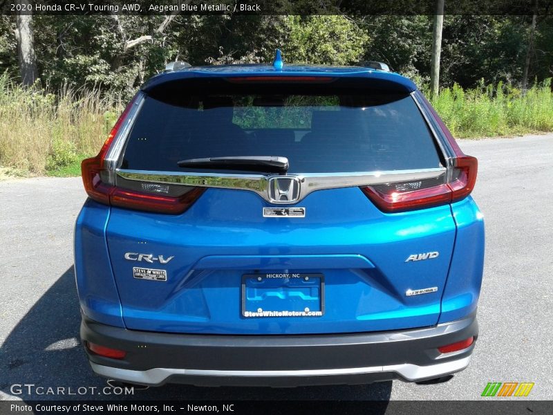 Aegean Blue Metallic / Black 2020 Honda CR-V Touring AWD
