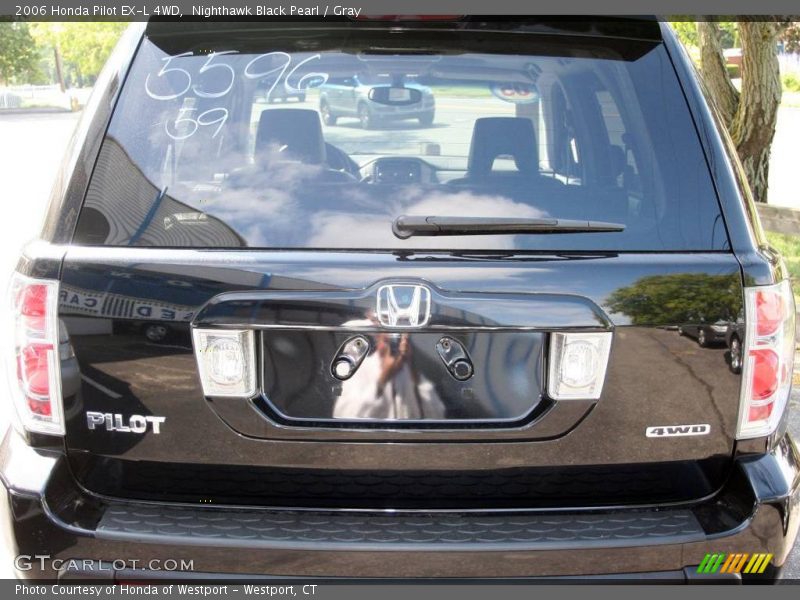 Nighthawk Black Pearl / Gray 2006 Honda Pilot EX-L 4WD