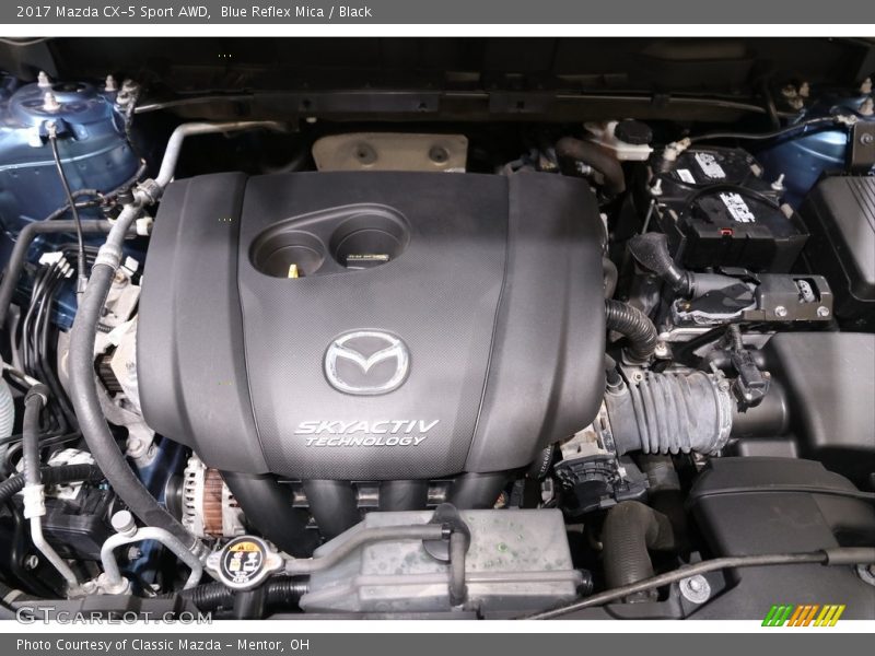  2017 CX-5 Sport AWD Engine - 2.5 Liter SKYACTIV-G DI DOHC 16-Valve VVT 4 Cylinder