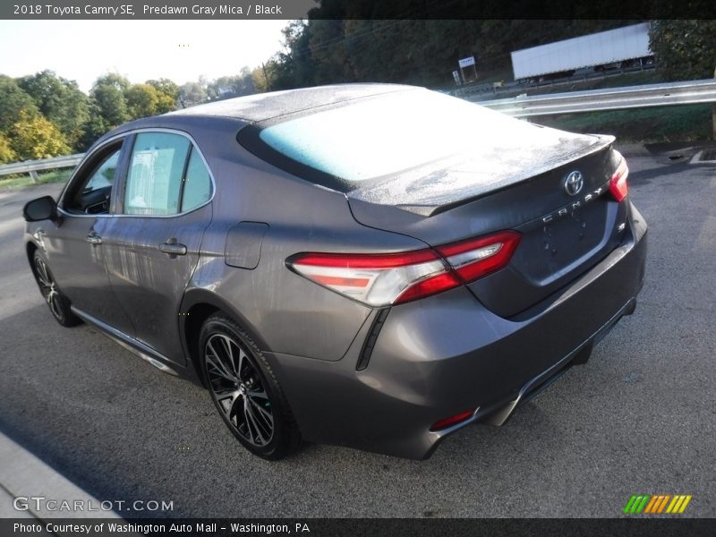 Predawn Gray Mica / Black 2018 Toyota Camry SE