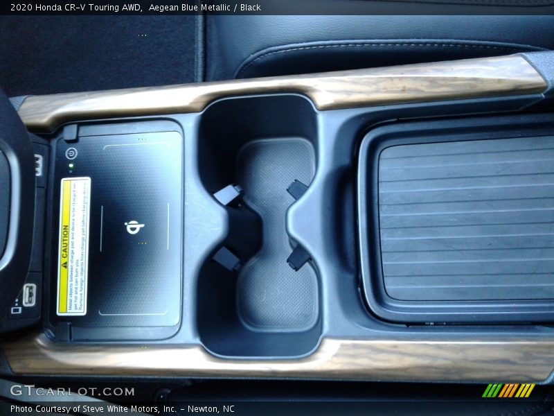 Aegean Blue Metallic / Black 2020 Honda CR-V Touring AWD