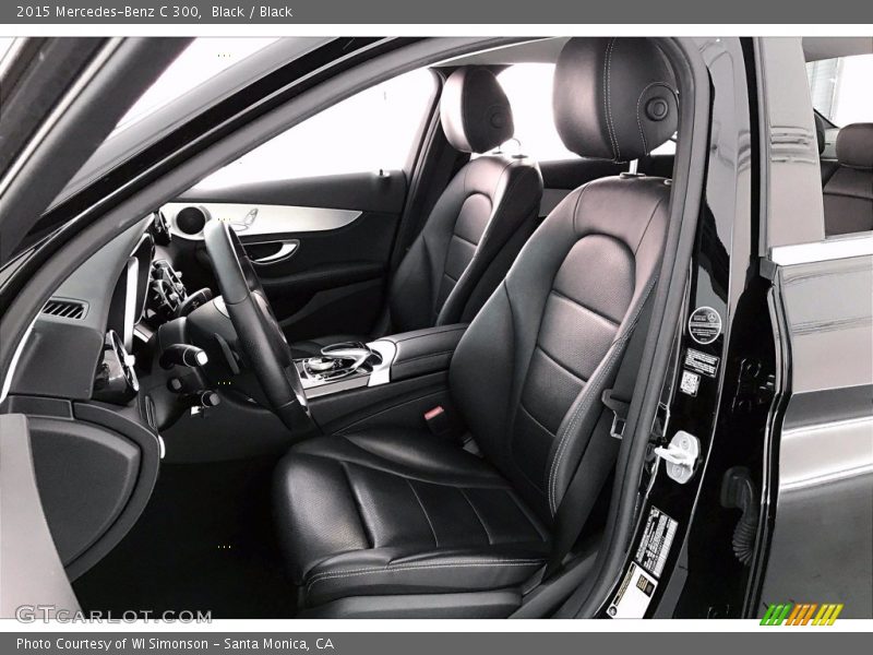Front Seat of 2015 C 300