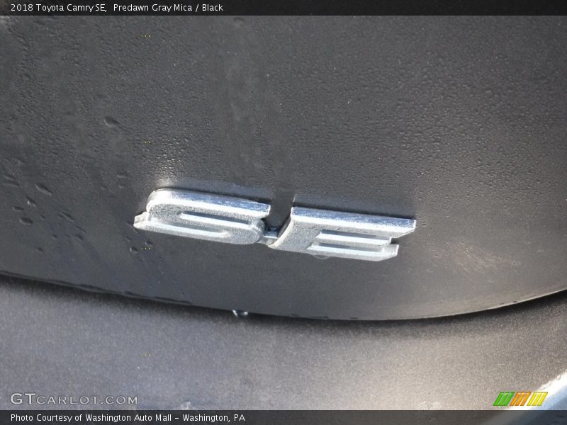 Predawn Gray Mica / Black 2018 Toyota Camry SE