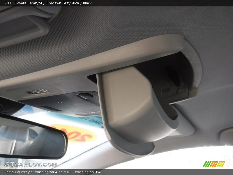 Predawn Gray Mica / Black 2018 Toyota Camry SE