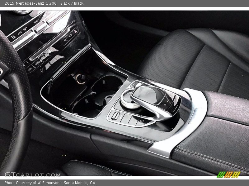 Black / Black 2015 Mercedes-Benz C 300