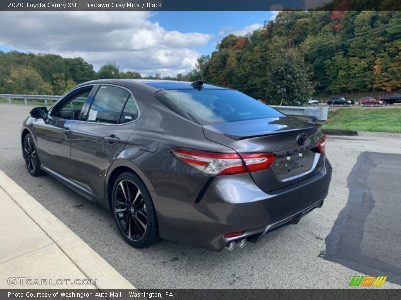 Predawn Gray Mica / Black 2020 Toyota Camry XSE