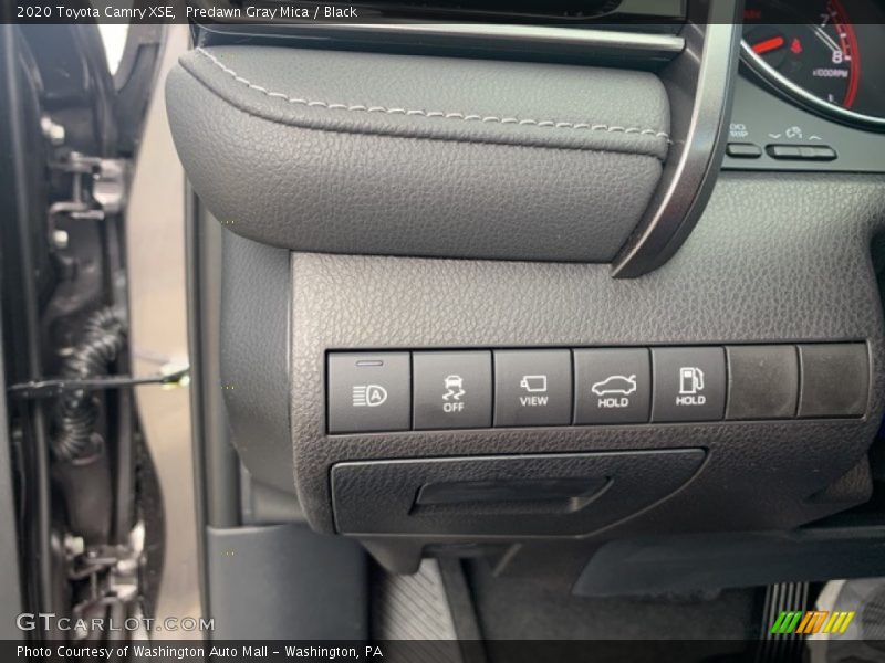 Predawn Gray Mica / Black 2020 Toyota Camry XSE