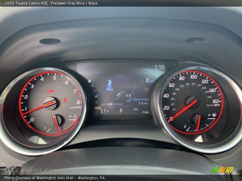  2020 Camry XSE XSE Gauges