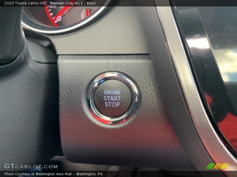 Controls of 2020 Camry XSE