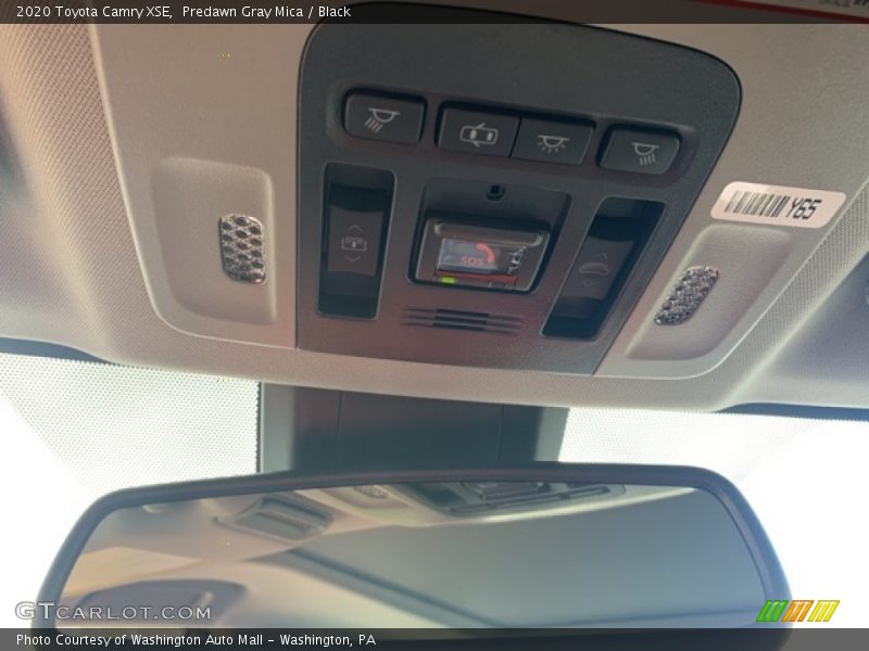 Predawn Gray Mica / Black 2020 Toyota Camry XSE