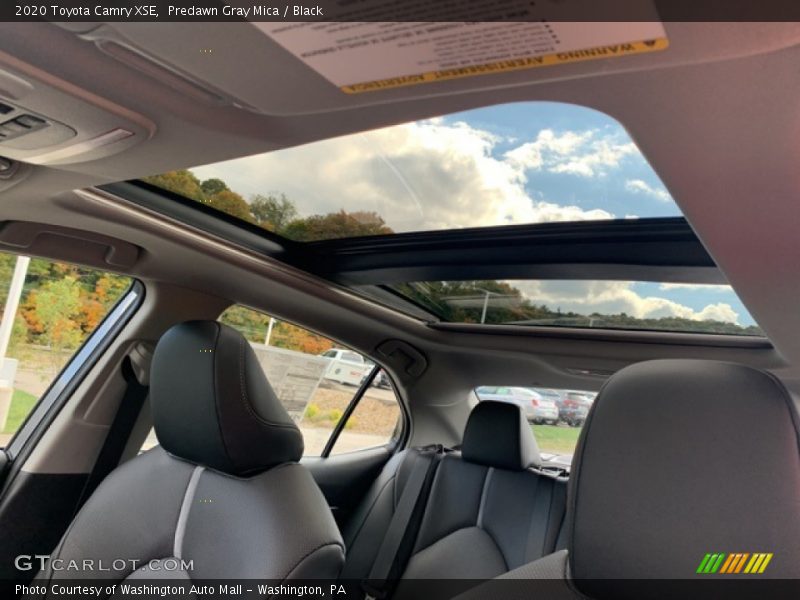 Predawn Gray Mica / Black 2020 Toyota Camry XSE