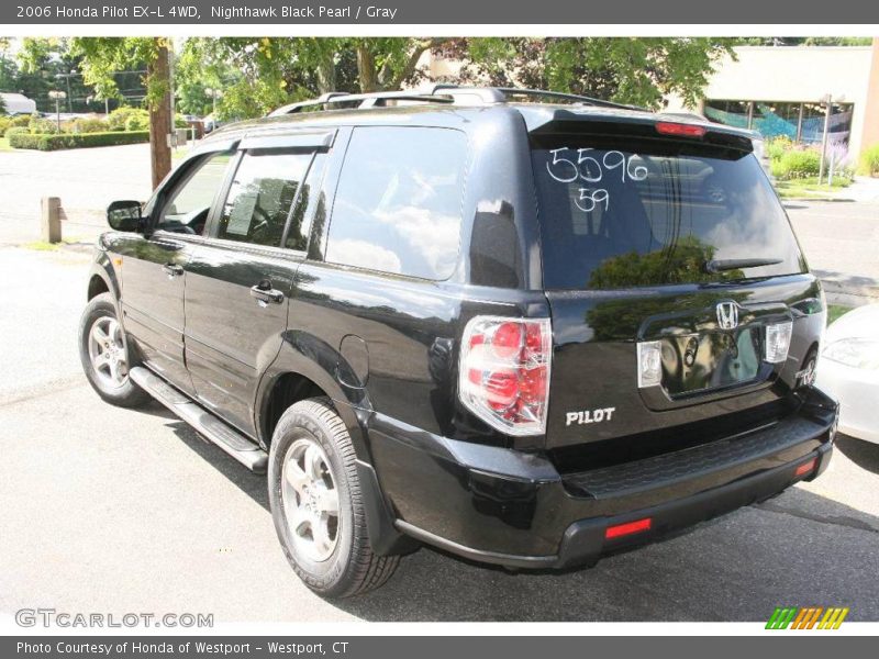 Nighthawk Black Pearl / Gray 2006 Honda Pilot EX-L 4WD