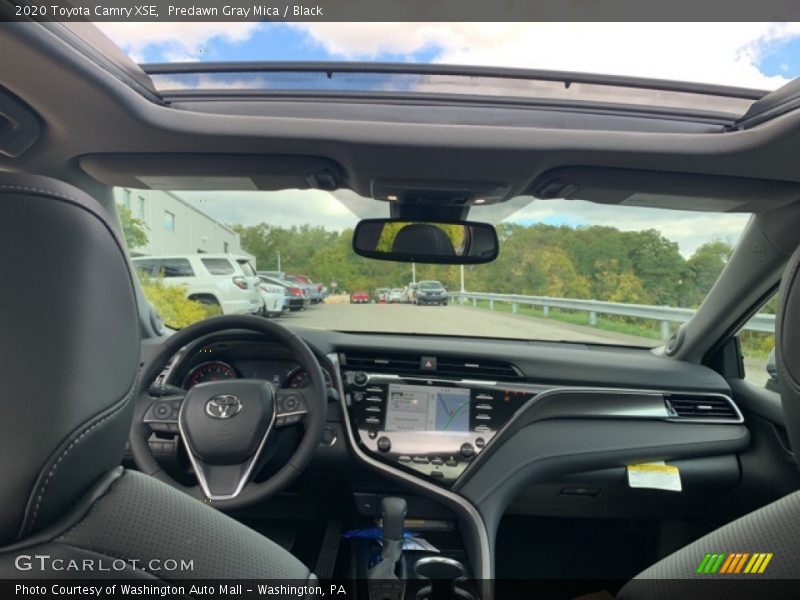 Sunroof of 2020 Camry XSE