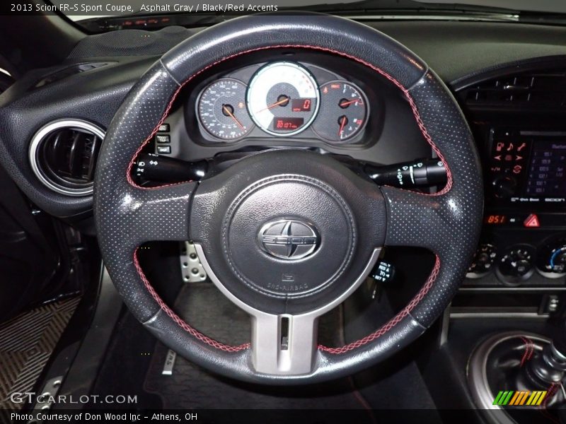 Asphalt Gray / Black/Red Accents 2013 Scion FR-S Sport Coupe