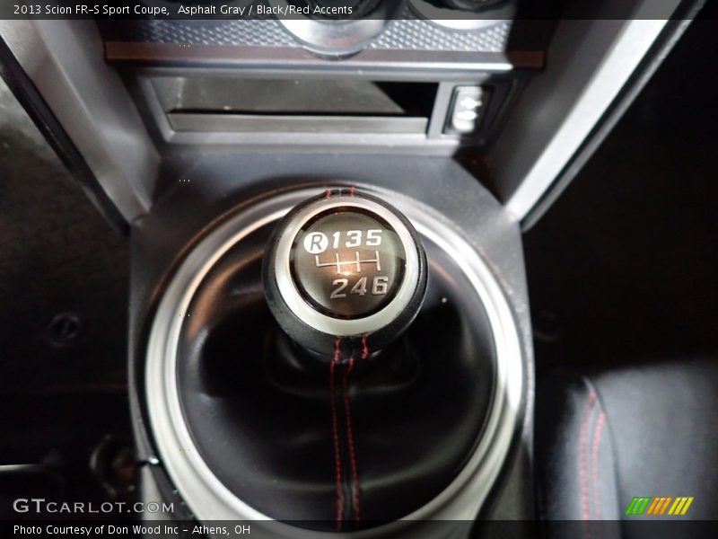 Asphalt Gray / Black/Red Accents 2013 Scion FR-S Sport Coupe