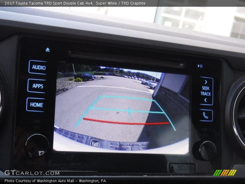 Super White / TRD Graphite 2017 Toyota Tacoma TRD Sport Double Cab 4x4