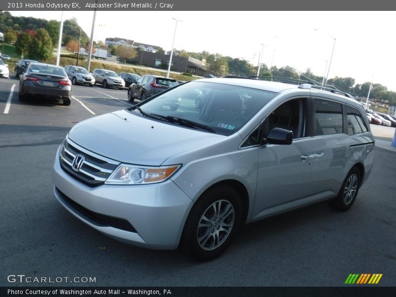 Alabaster Silver Metallic / Gray 2013 Honda Odyssey EX