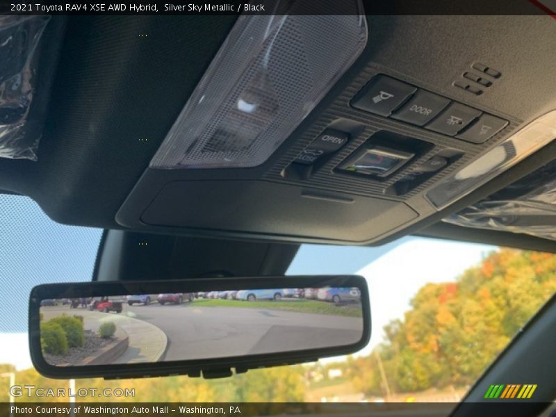 Silver Sky Metallic / Black 2021 Toyota RAV4 XSE AWD Hybrid