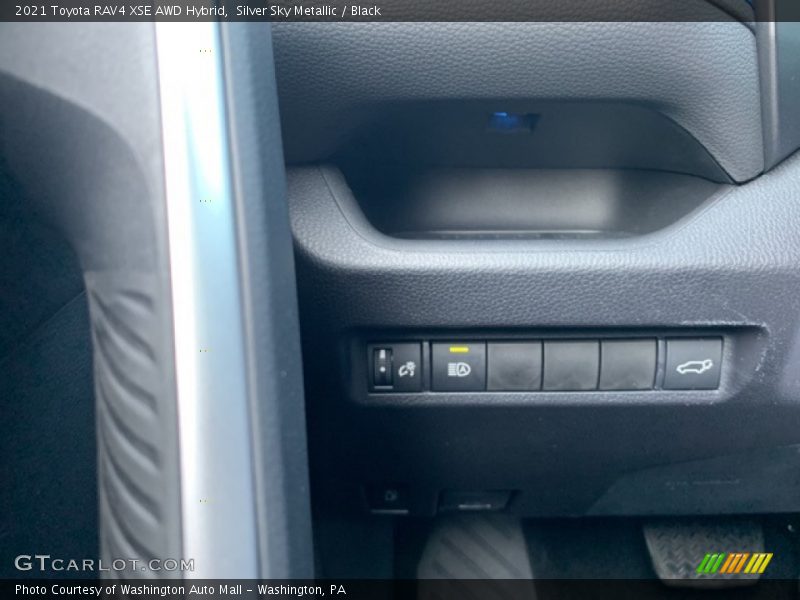 Silver Sky Metallic / Black 2021 Toyota RAV4 XSE AWD Hybrid