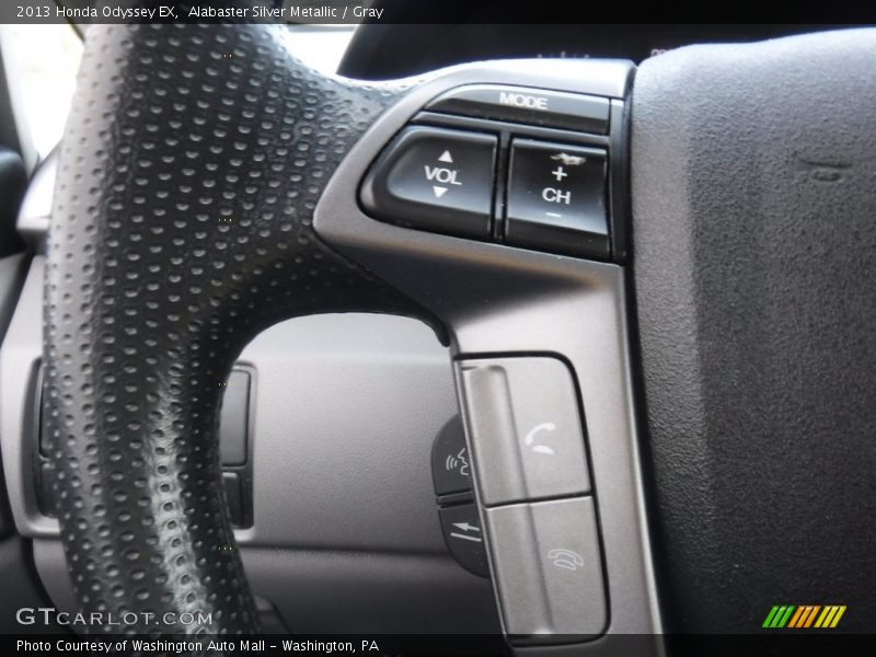 Alabaster Silver Metallic / Gray 2013 Honda Odyssey EX