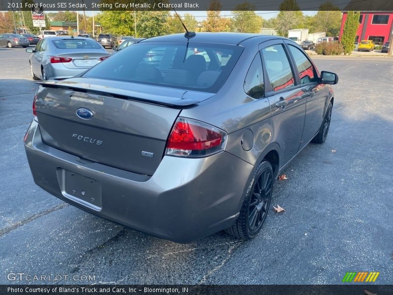 Sterling Gray Metallic / Charcoal Black 2011 Ford Focus SES Sedan