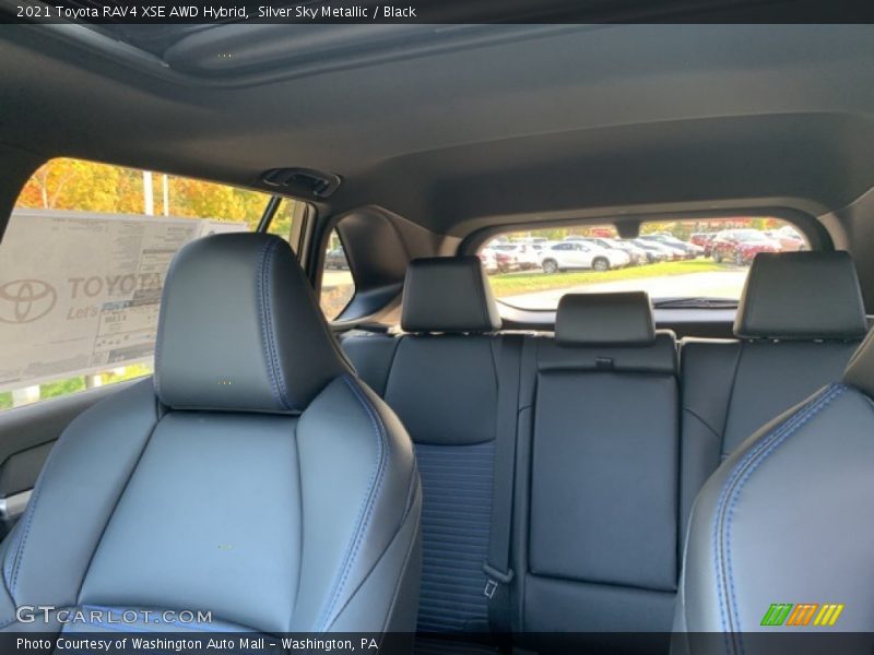 Silver Sky Metallic / Black 2021 Toyota RAV4 XSE AWD Hybrid