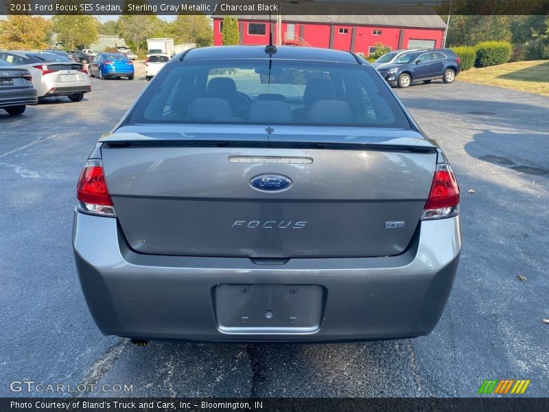 Sterling Gray Metallic / Charcoal Black 2011 Ford Focus SES Sedan