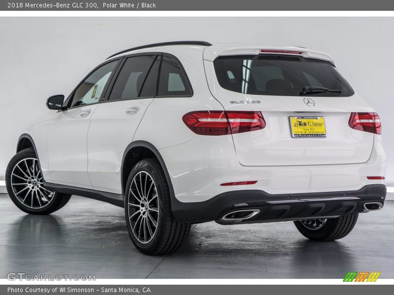 Polar White / Black 2018 Mercedes-Benz GLC 300