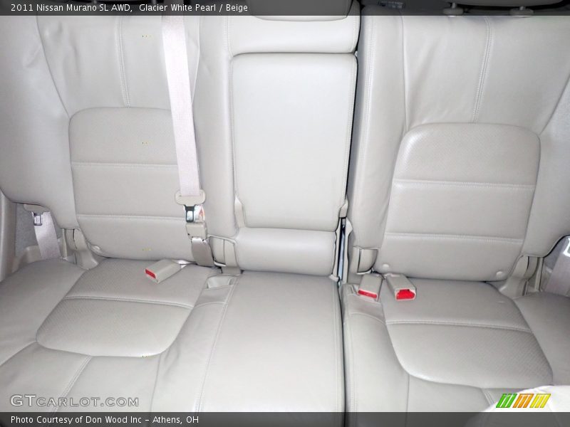 Glacier White Pearl / Beige 2011 Nissan Murano SL AWD