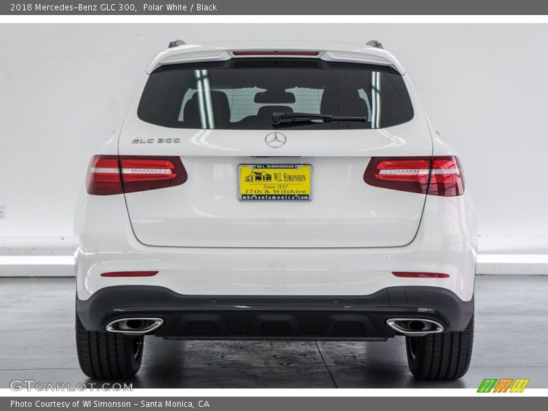 Polar White / Black 2018 Mercedes-Benz GLC 300