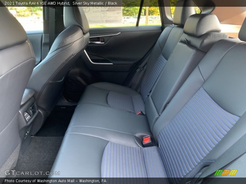 Silver Sky Metallic / Black 2021 Toyota RAV4 XSE AWD Hybrid
