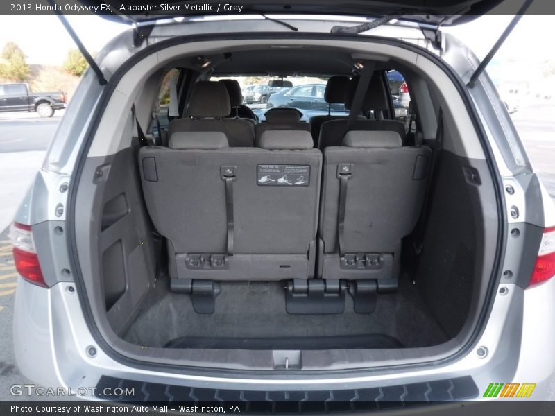 Alabaster Silver Metallic / Gray 2013 Honda Odyssey EX