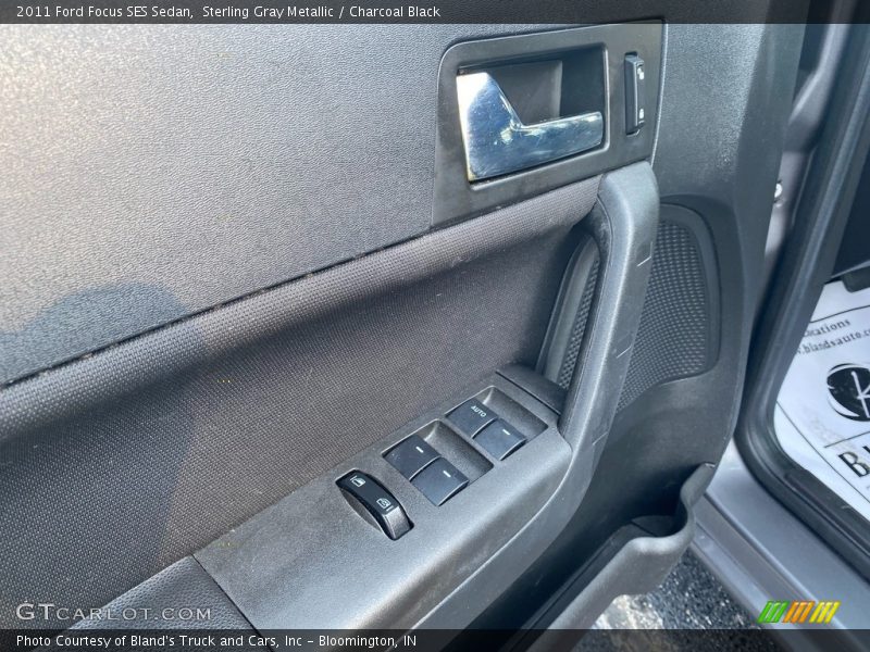 Sterling Gray Metallic / Charcoal Black 2011 Ford Focus SES Sedan