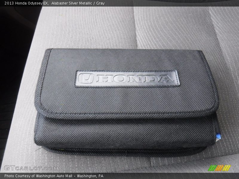 Alabaster Silver Metallic / Gray 2013 Honda Odyssey EX