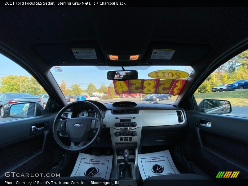 Sterling Gray Metallic / Charcoal Black 2011 Ford Focus SES Sedan