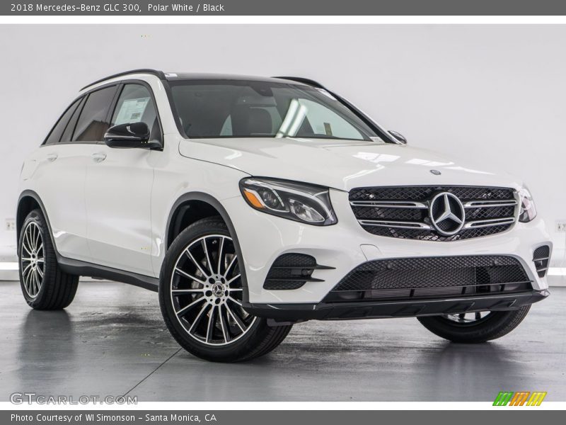 Polar White / Black 2018 Mercedes-Benz GLC 300