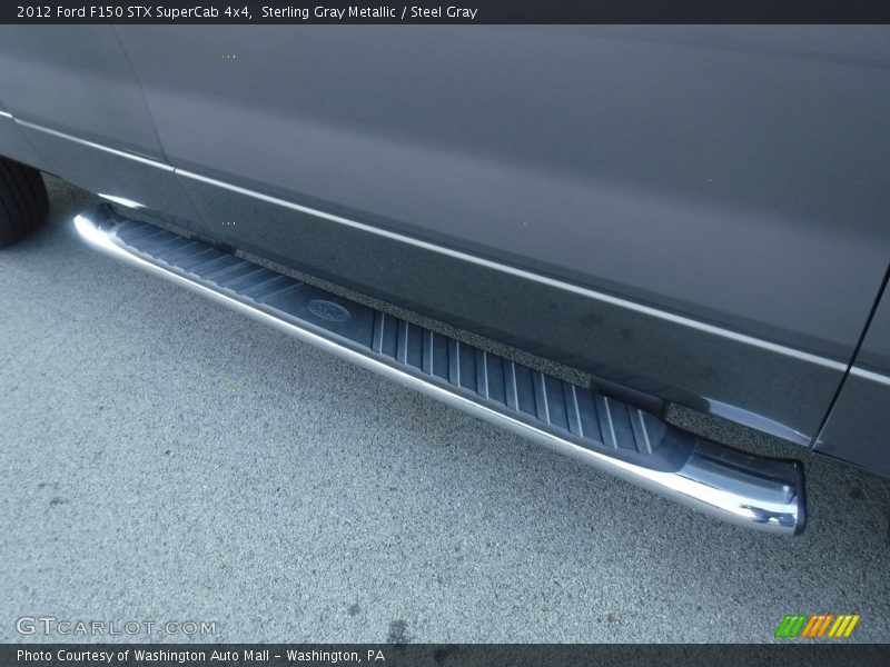 Sterling Gray Metallic / Steel Gray 2012 Ford F150 STX SuperCab 4x4