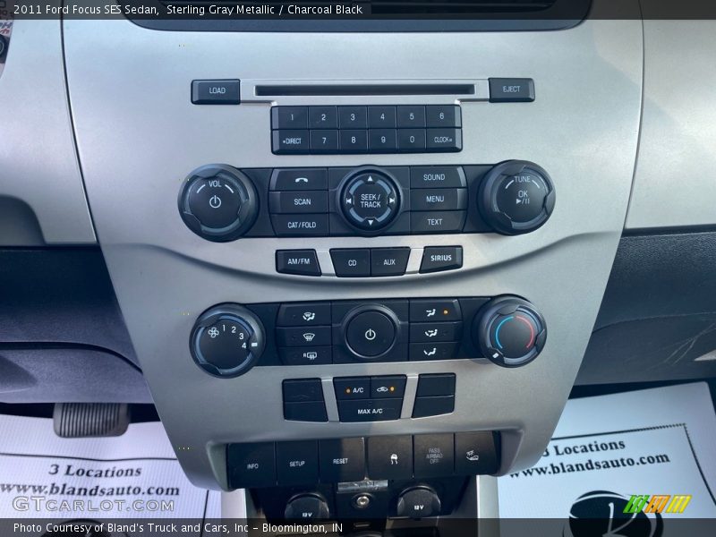 Sterling Gray Metallic / Charcoal Black 2011 Ford Focus SES Sedan