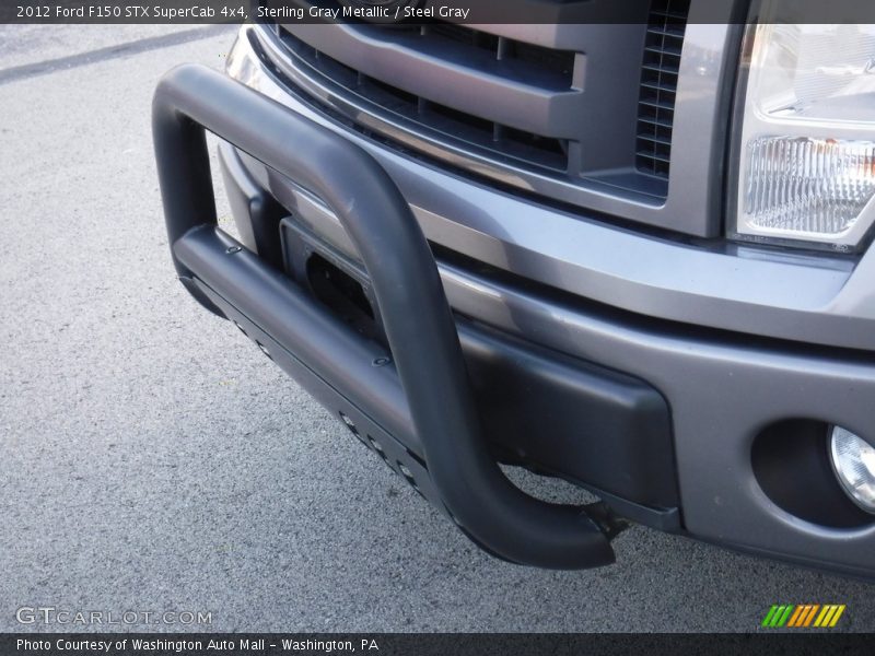 Sterling Gray Metallic / Steel Gray 2012 Ford F150 STX SuperCab 4x4