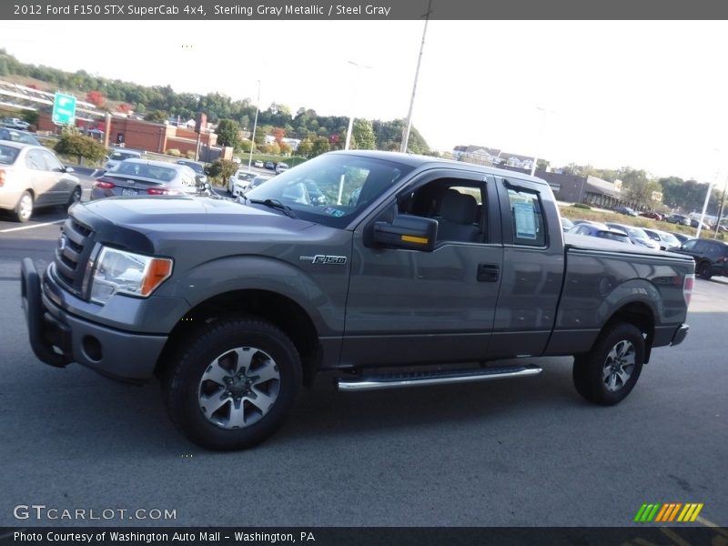 Sterling Gray Metallic / Steel Gray 2012 Ford F150 STX SuperCab 4x4