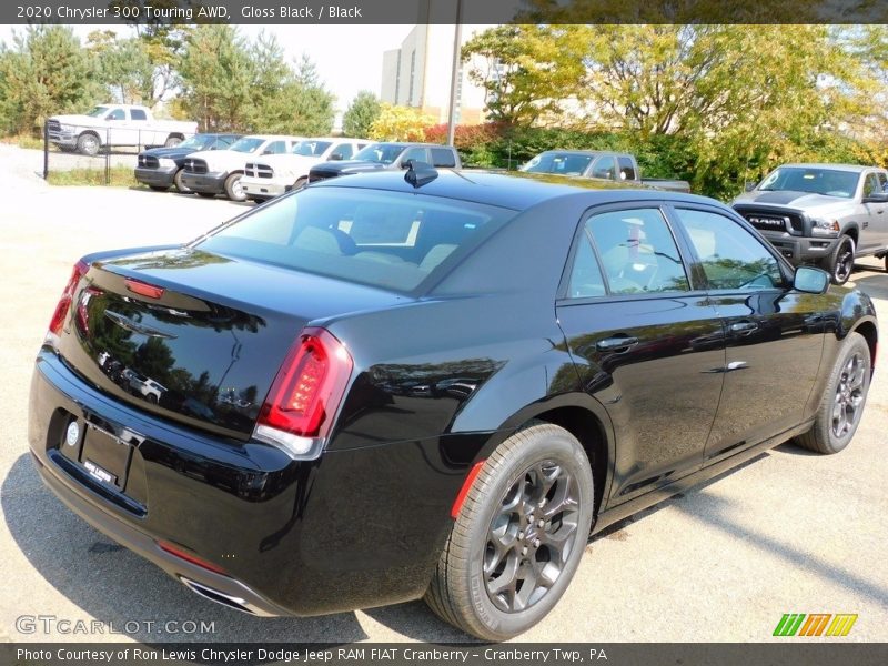Gloss Black / Black 2020 Chrysler 300 Touring AWD