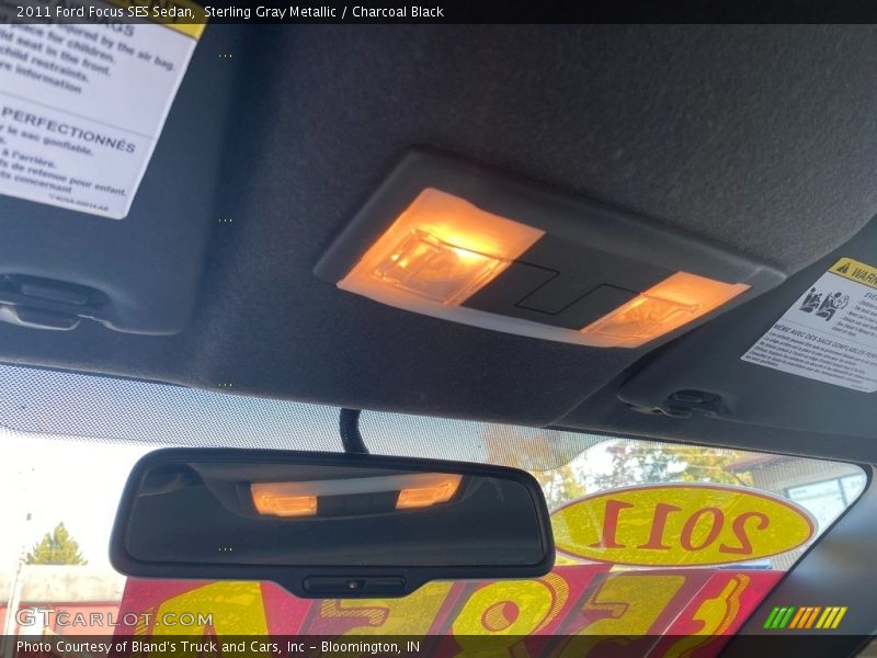 Sterling Gray Metallic / Charcoal Black 2011 Ford Focus SES Sedan