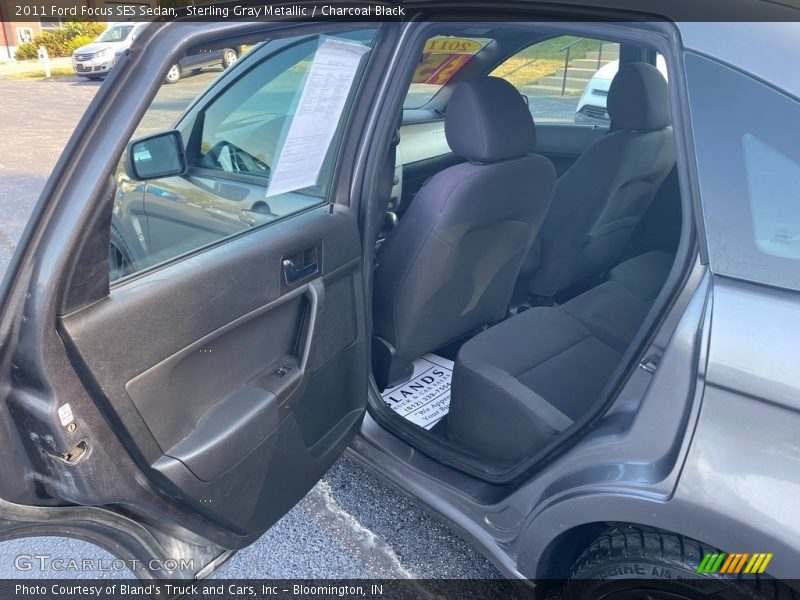 Sterling Gray Metallic / Charcoal Black 2011 Ford Focus SES Sedan