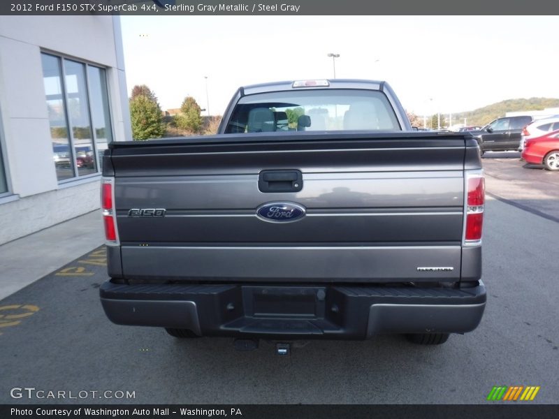 Sterling Gray Metallic / Steel Gray 2012 Ford F150 STX SuperCab 4x4